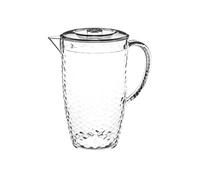 - Pichet à Eau Plastique Martelé 2L Transparent