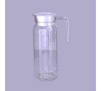 Pichet à jus de cuisine en plastique PC épais résistant aux chutes, résistant à la chaleur, 1,1 L, 0,8 L, 0,5 L Options pour boissons chaudes, boissons, jus, hôtel, usage domestique (1,1 l)