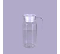 Pichet à jus de cuisine en plastique PC épais résistant aux chutes, résistant à la chaleur, 1,1 L, 0,8 L, 0,5 L Options pour boissons chaudes, boissons, jus, hôtel, usage domestique (0,8 l)