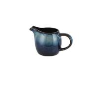 Pichet à lait en céramique de 100ml, 2 pièces, tasse au miel, Pot Sauce for Steak, d'assaisonnement, bateaux, vaisselle créative for Restaurant Pour Latte Coffee Art(Blue)