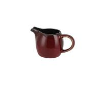 Pichet à lait en céramique de 100ml, 2 pièces, tasse au miel, Pot Sauce for Steak, d'assaisonnement, bateaux, vaisselle créative for Restaurant Pour Latte Coffee Art(Red)