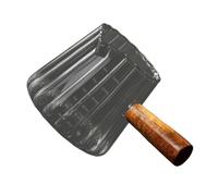 Pichet à lait en verre 180 ml avec échelle Ml Oz, manche, Black | Bec verseur pour la préparation d ' espresso, tasse à mesurer en verre pour la préparation du café et la cuisine,