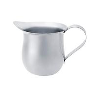 Pichet à Lait Moussant Inox 60ml - Verseuse élégante en acier inoxydable, bec anti - goutte pour mousse parfaite - Idéal pour café, espresso et cappuccino à la maison ou en caf (60ML)