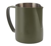 Pichet à Lait Mousseur 600ml, Inox 304, Bec Faucon - Durable Et Hygiénique, Anti - Éclaboussures, Usage Polyvalent Pour Café Et Maison (Verte)