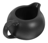 Pichet à Lait Noir en Céramique Bec Verseur Unique