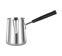 Pichet à lait polyvalent en acier inoxydable de qualité alimentaire, adapté café, thé et chocolat chaud, récipient hygiénique pour cuisson à la vapeur du lait