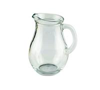 Pichet à lait Transparent épaissi chaud peut être chauffé verre café petite tasse réservoir de Sauce bateau pichet(L)