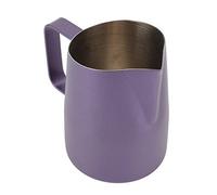 Pichet à mousse de lait, acier en acier inoxydable 450 ml / 600 ml Espresso Picheurs fumantes Puche de lait tasse de barista pour le bureau de cuisine à domicile (600 ml)
