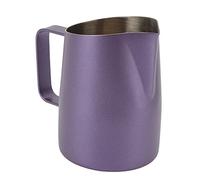 Pichet à mousse de lait, acier en acier inoxydable 450 ml / 600 ml Espresso Picheurs fumantes Puche de lait tasse de barista pour le bureau de cuisine à domicile (450 ml)