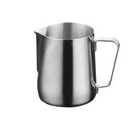 Pichet à mousse de lait en acier inoxydable, 2 pièces, tasse Latte, café fait maison, expresso, outil mousser, Machine Pour les Cafés(150ml)