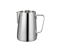 Pichet à mousse de lait en acier inoxydable 304 avec échelle, idéal for le café, le barista, le latte ou l'expresso.(350ml true qualities)