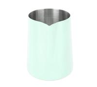 Pichet à Mousse de Lait, Tasse à Mousseur à Lait en Acier Inoxydable 304 de 480 Ml, Tasse à Mousse à Bouche Pointue avec Lignes Graduées Intérieures pour Préparer du café au