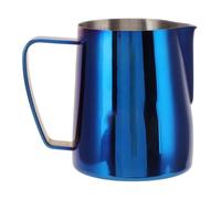 Pichet à mousse en acier inoxydable, mousseur à lait Durable pour Latte Art 600ml (Bleue)