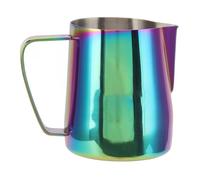 Pichet à mousse en acier inoxydable, mousseur à lait Durable pour Latte Art 600ml (Colorée)