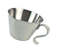 Pichet à mousser le lait 100 ml en acier inoxydable texturé pour latte art et amateurs de café latte art