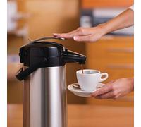 Pichet à Pompe Furento 2,2 L Noir Métalisé Bravilor