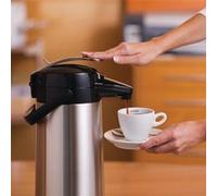 Pichet à Pompe Furento 2,2 L Noir Métalisé Bravilor