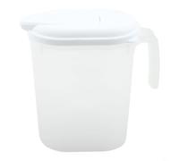 Pichet avec couvercle à poignée confortable de 8 l pour l'eau, le jus et le lait pour les jours d'été