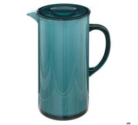 Pichet avec couvercle ""Square"" bleu pétrole - 5five