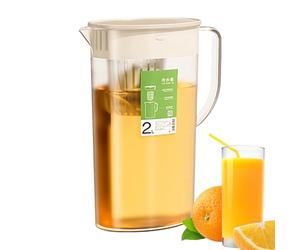 Pichet avec infuseur - Pichet d'eau froide | Bouilloire à thé glacé | Distributeur de boissons adapté pour thé glacé, eau infusée aux fruits, limonade, jus, sangria, service de fête, cuisine, salle à