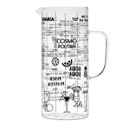 Pichet avec Recette "Cocktail" 2L Transparent