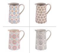Pichet Bohème 1,3 l (1 modèle aléatoire) - Table Passion - Multicolore - Grès G