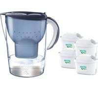 Pichet brita marella xl + 4 cartouches maxtra bleu