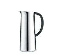 Pichet - Carafe - Bouteille De Service Alessi - Nf05 - Nomu Carafe Isotherme De Design Acier Et Resine Thermoplastique Argent