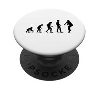 Pichet de Baseball Cool Human Evolution PopSockets PopGrip Adhésif