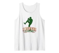 Pichet de Baseball I Pitch Therefore I Am Funny Débardeur