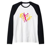 Pichet de Softball Amusant « I Throw Like A Girl Want A Lesson » Manche Raglan