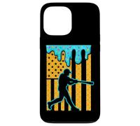 Pichet de Sport avec Motif Drapeau américain Coque pour iPhone 13 Pro Max