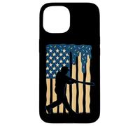 Pichet de Sport avec Motif Drapeau américain Coque pour iPhone 15