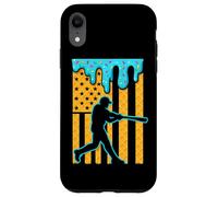 Pichet de Sport avec Motif Drapeau américain Coque pour iPhone XR