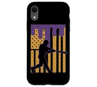Pichet de Sport avec Motif Drapeau américain Coque pour iPhone XR