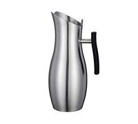 Pichet D'eau Cruche Théière De Carafe, Pot à Lait, 18/10 En Acier Inoxydable Pour Servir De L'eau, Des Jus De Fruits, Du Thé Glacé Et D'autres Boissons Froides (Argent,2L)