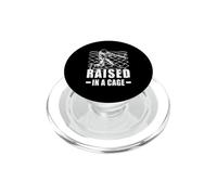 Pichet d'entraînement de Baseball surélevé dans Une Cage PopSockets PopGrip pour MagSafe