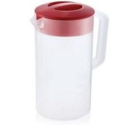 Pichet doseur avec couvercle rouge 2.5 litres -