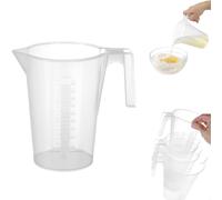 Pichet doseur de cuisine avec gobelet doseur en polypropylène, empilable, 1 L -
