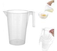 Pichet doseur de cuisine avec gobelet doseur en polypropylène, empilable, 3 L -