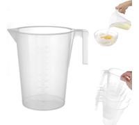 Pichet doseur de cuisine avec gobelet doseur en polypropylène, empilable, 5 L -