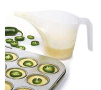 Pichet Doseur, Pichet Doseur en Plastique, Tasse Doseuse, Entonnoir 1000 Ml pour la Cuisson, la Cuisson, pour Verser la Confiture, la Pâte, le Sirop (Genericmgczw2s3pq-10119833)