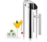 Pichet eau inox, Pichet à eau en acier inoxydable, pichet inox,carafe eau,pichet à boire froid maison,Pichet à eau, Cruche
