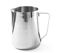 Pichet en acier pour faire mousser le lait pour cappuccino 0,6 L - Hendi 451519