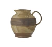 Pichet en grès marron, avec anse, émaillé main, design japonais - Bloomingville, Solange - Ø20xH20 cm