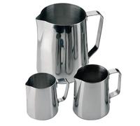 Pichetà lait ouà eau en acier inoxydable 160 x 100 mm 1365 ml