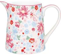 Pichet en porcelaine Xenia White