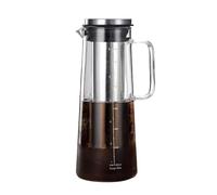 Pichet En Verre De 1,0 L / 34 Oz, Compatible Avec Leeseph, Machine À Café Et À Thé Scellée À Froid Avec Filtre Amovible En Acier Inoxydable