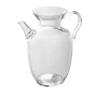 Pichet en Verre Transparent 300ml Filtre Intégré, Poignée Ergonomique | Résistant au Froid la Chaleur, Style Élégant et Délicat, Usage Polyvalent pour Thé, Eau et Jus