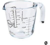 Pichet gradué Ô Cuisine Transparent verre - 1 L Blanc G